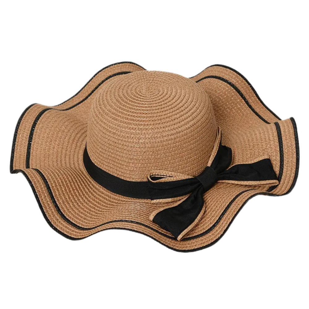 Women's Summer Straw Sunshade Hat