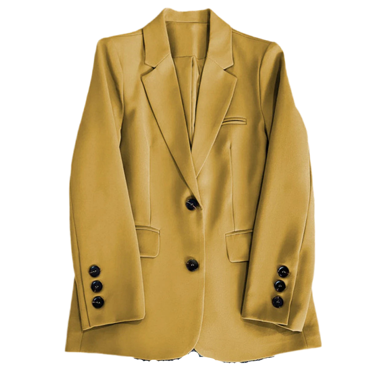 Women's Chic Slim Brown Blazer