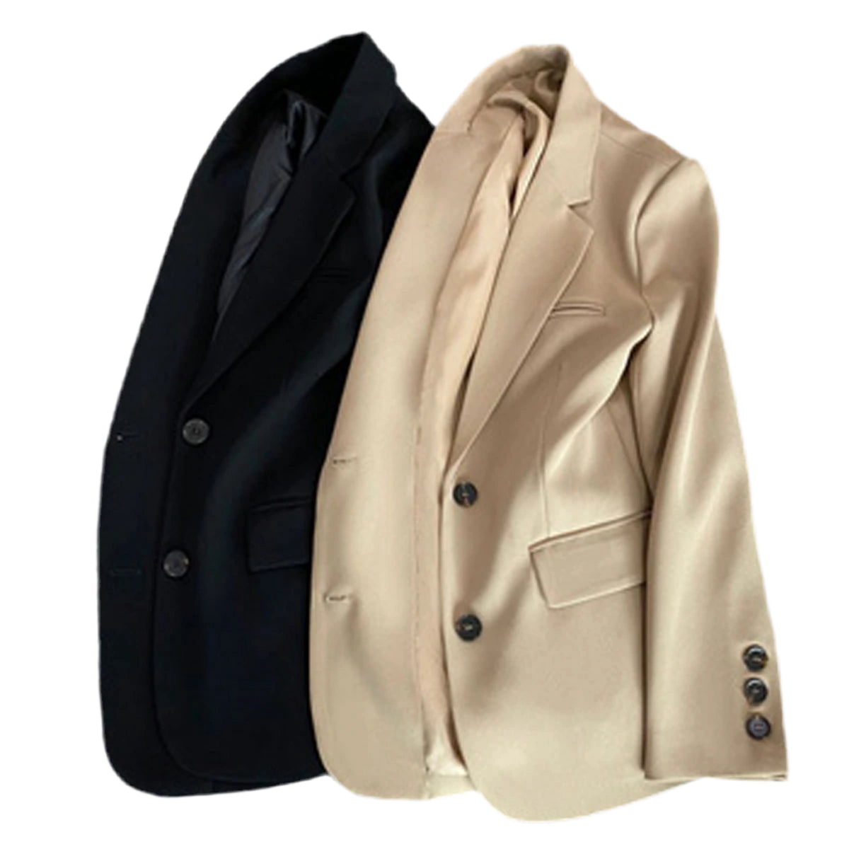 Women's Chic Slim Brown Blazer