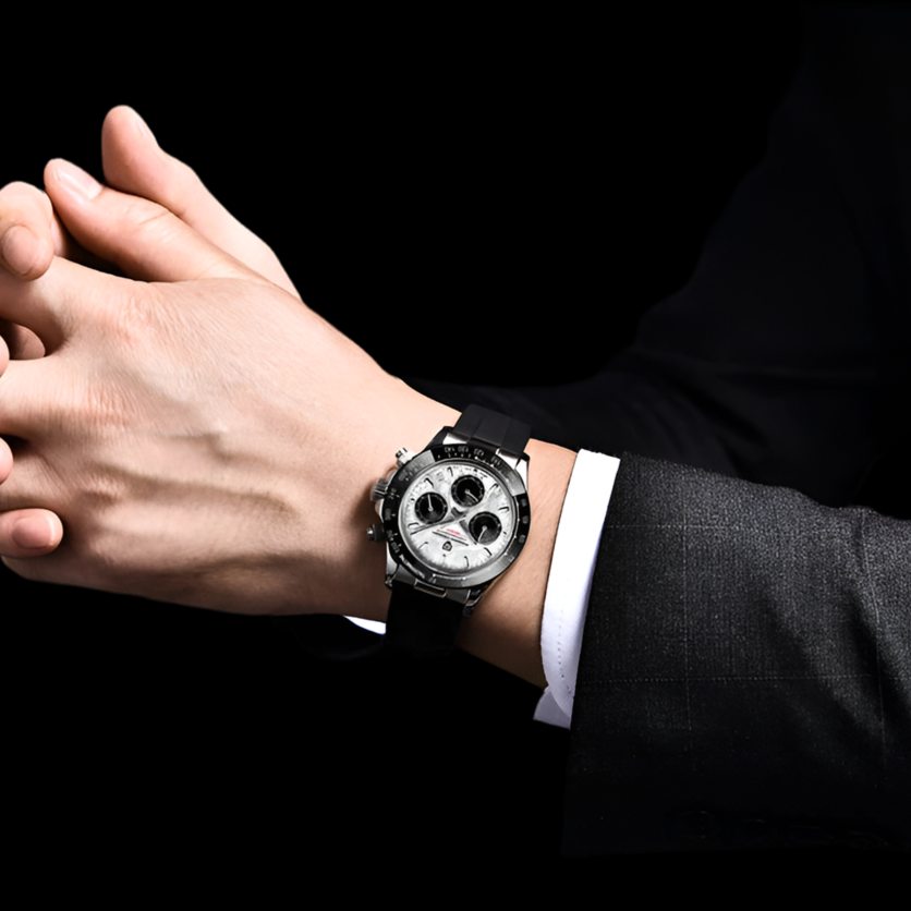 Premium ‘Genuine’ Pagani Design V2 'Relogio Masculino' Retro Sapphire Watch