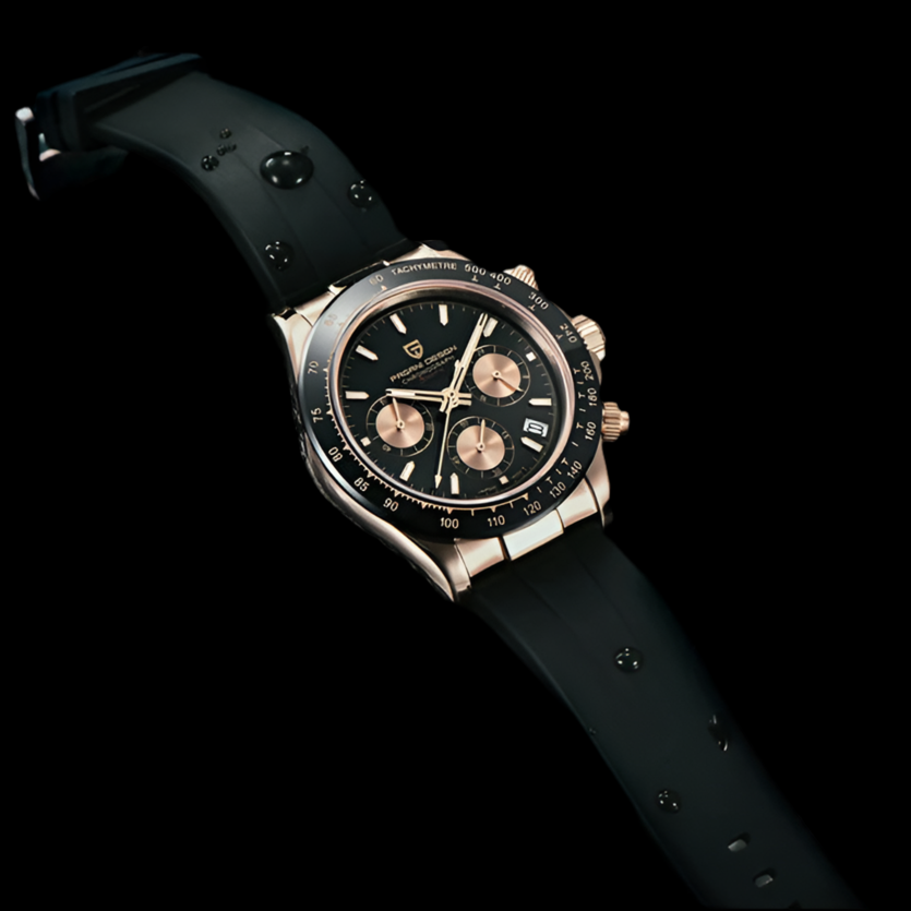 Premium ‘Genuine’ Pagani Design V2 'Relogio Masculino' Retro Sapphire Watch