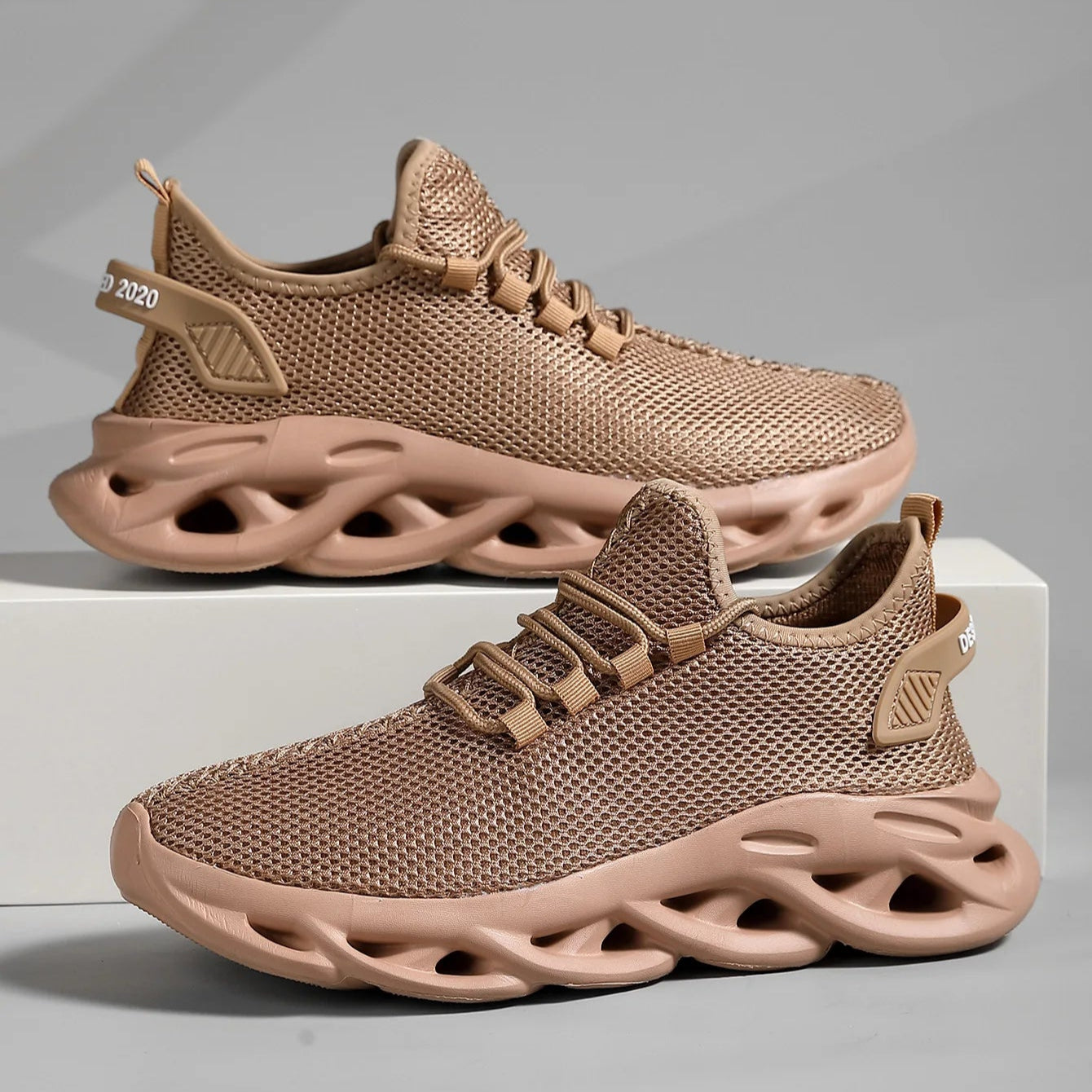 Casual Sports Running Sneakers - Light Shock Absorption