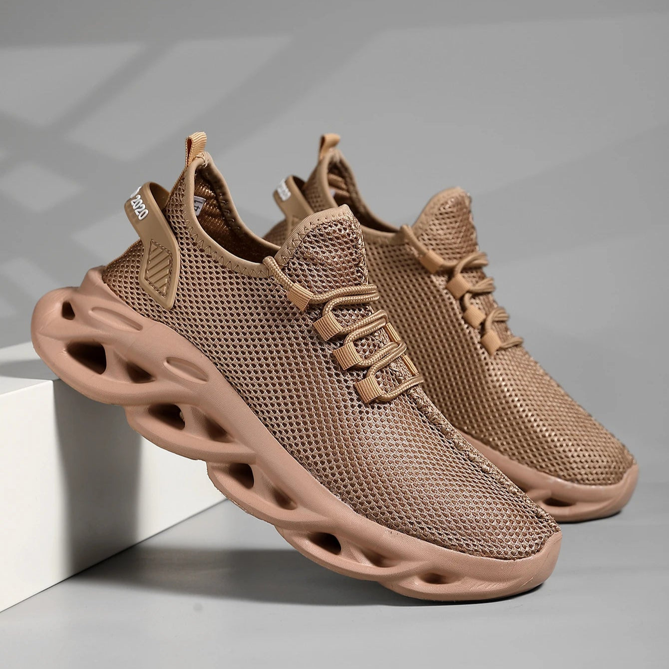 Casual Sports Running Sneakers - Light Shock Absorption