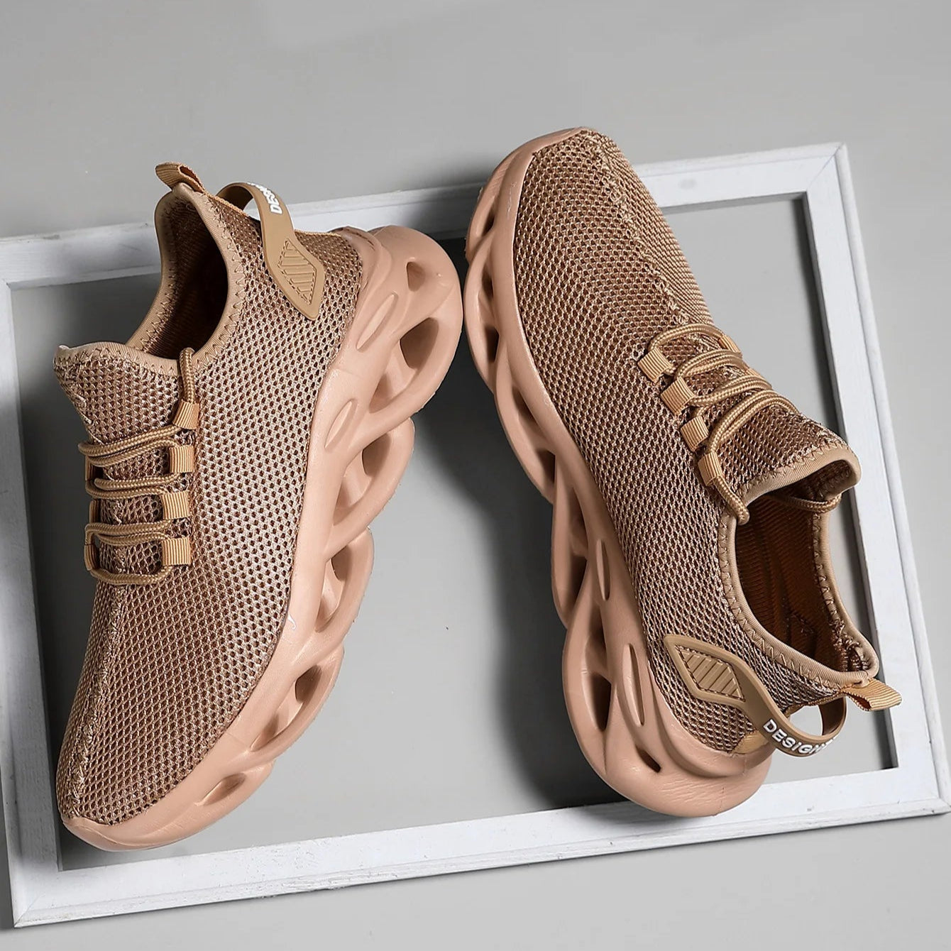Casual Sports Running Sneakers - Light Shock Absorption