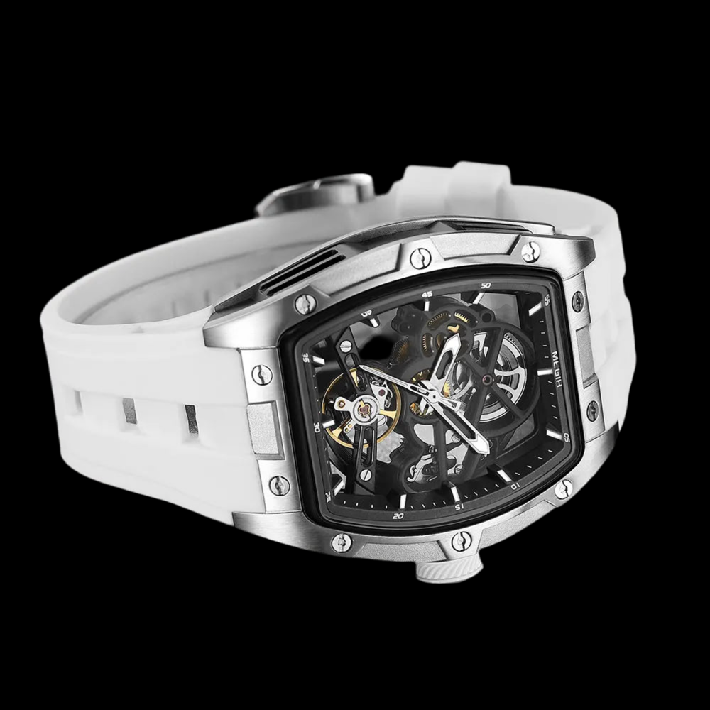 Automatic/Mechanical Skeleton Dial Sports Watch