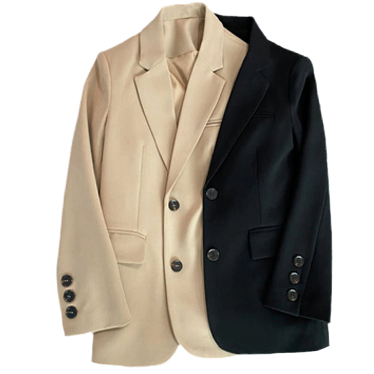 Women's Chic Slim Brown Blazer
