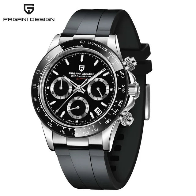 Premium ‘Genuine’ Pagani Design V2 'Relogio Masculino' Retro Sapphire Watch