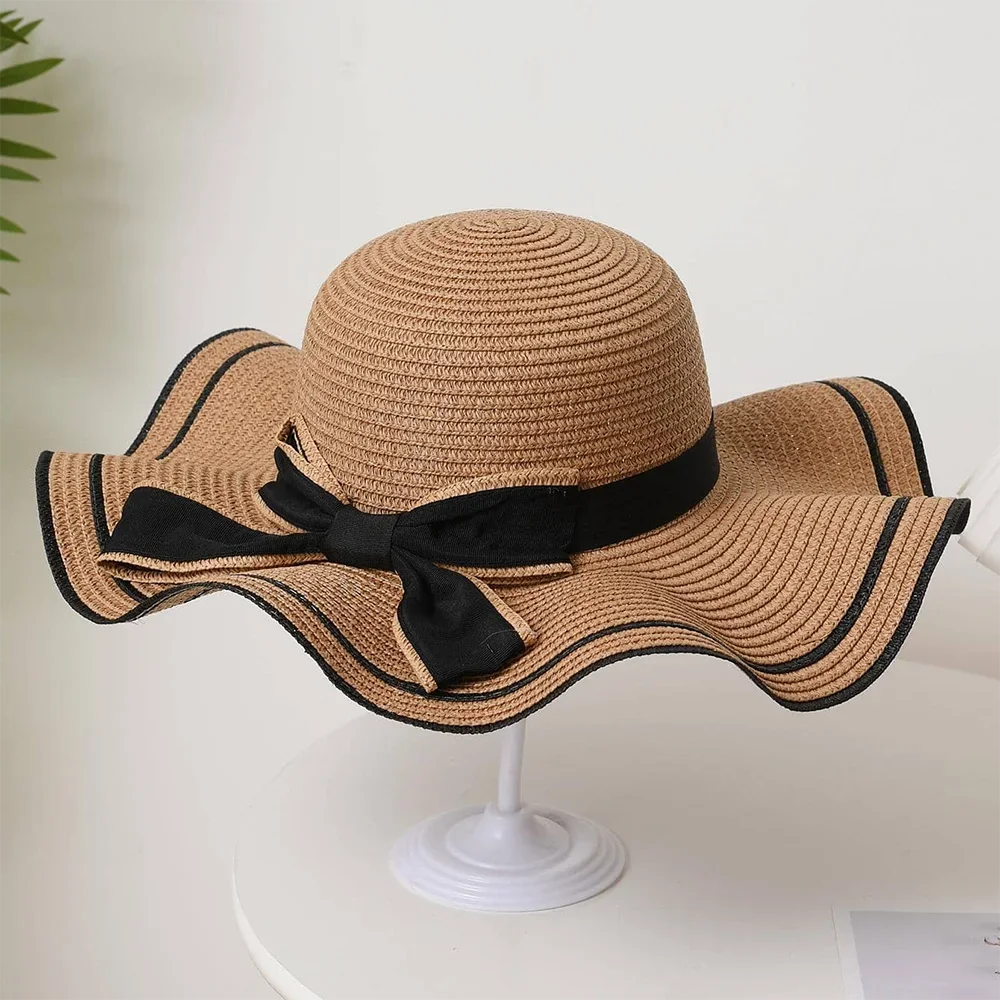 Women's Summer Straw Sunshade Hat