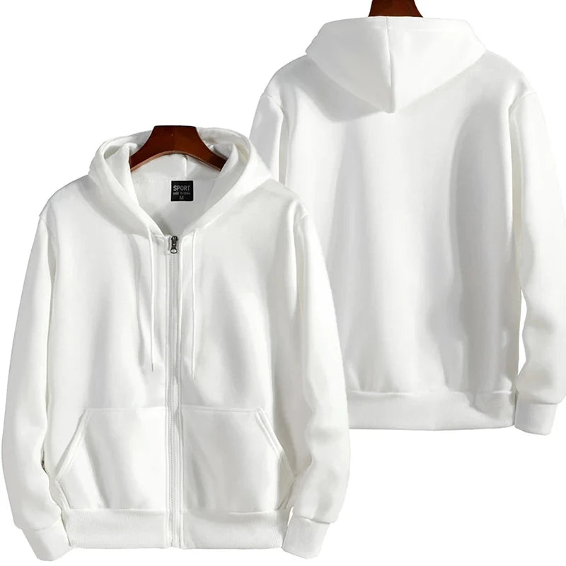 Casual Zip Hoodie Sportswear