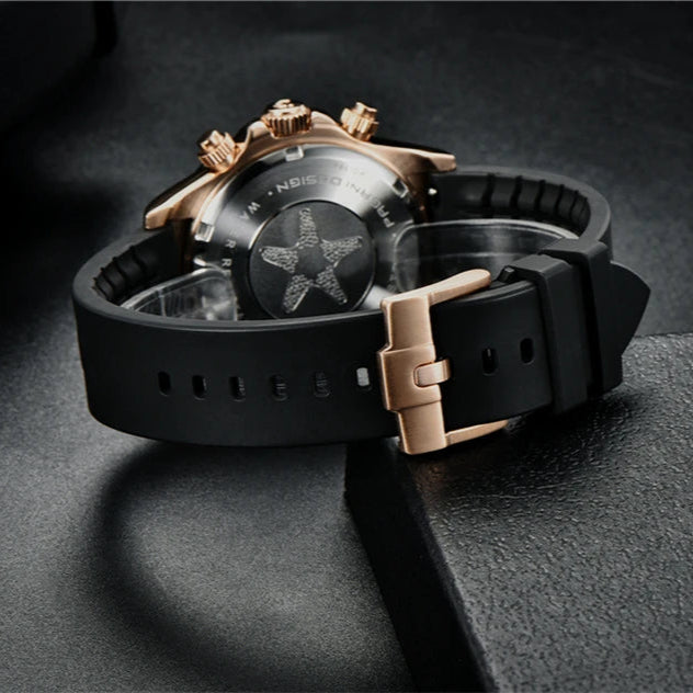 Premium ‘Genuine’ Pagani Design V2 'Relogio Masculino' Retro Sapphire Watch