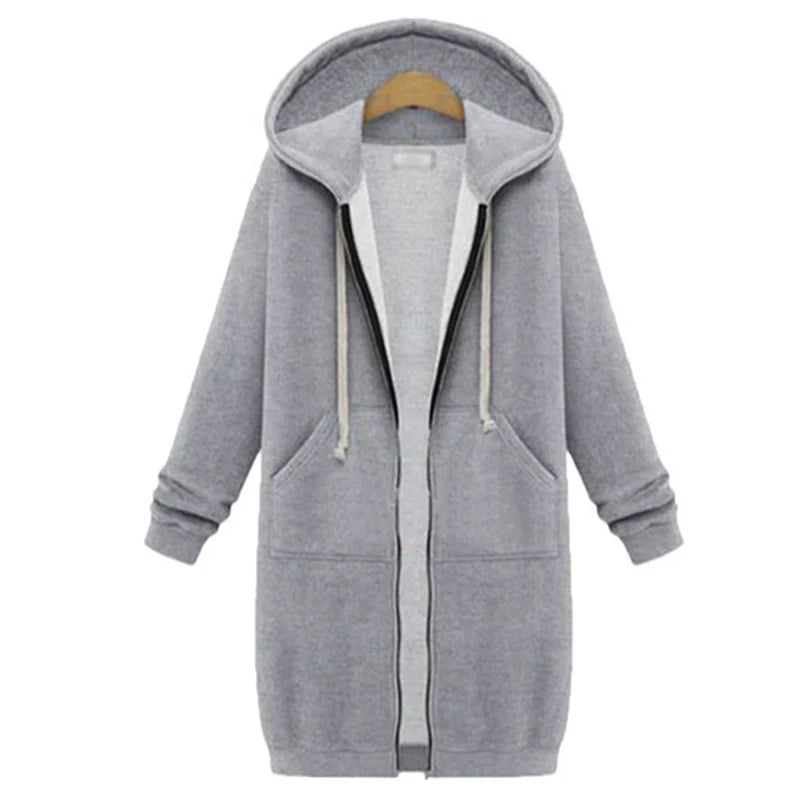 Women's Oversized Hoodie Parka Dress