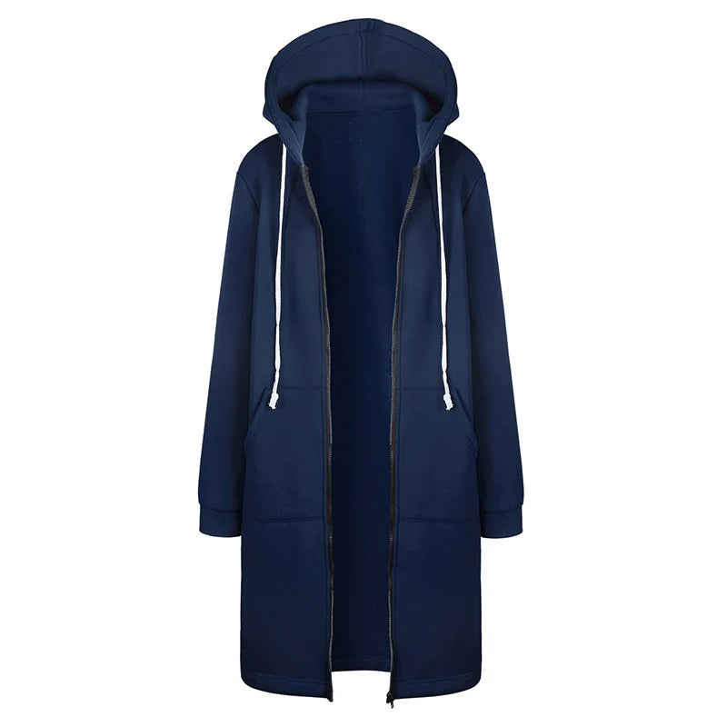 Women's Oversized Hoodie Parka Dress