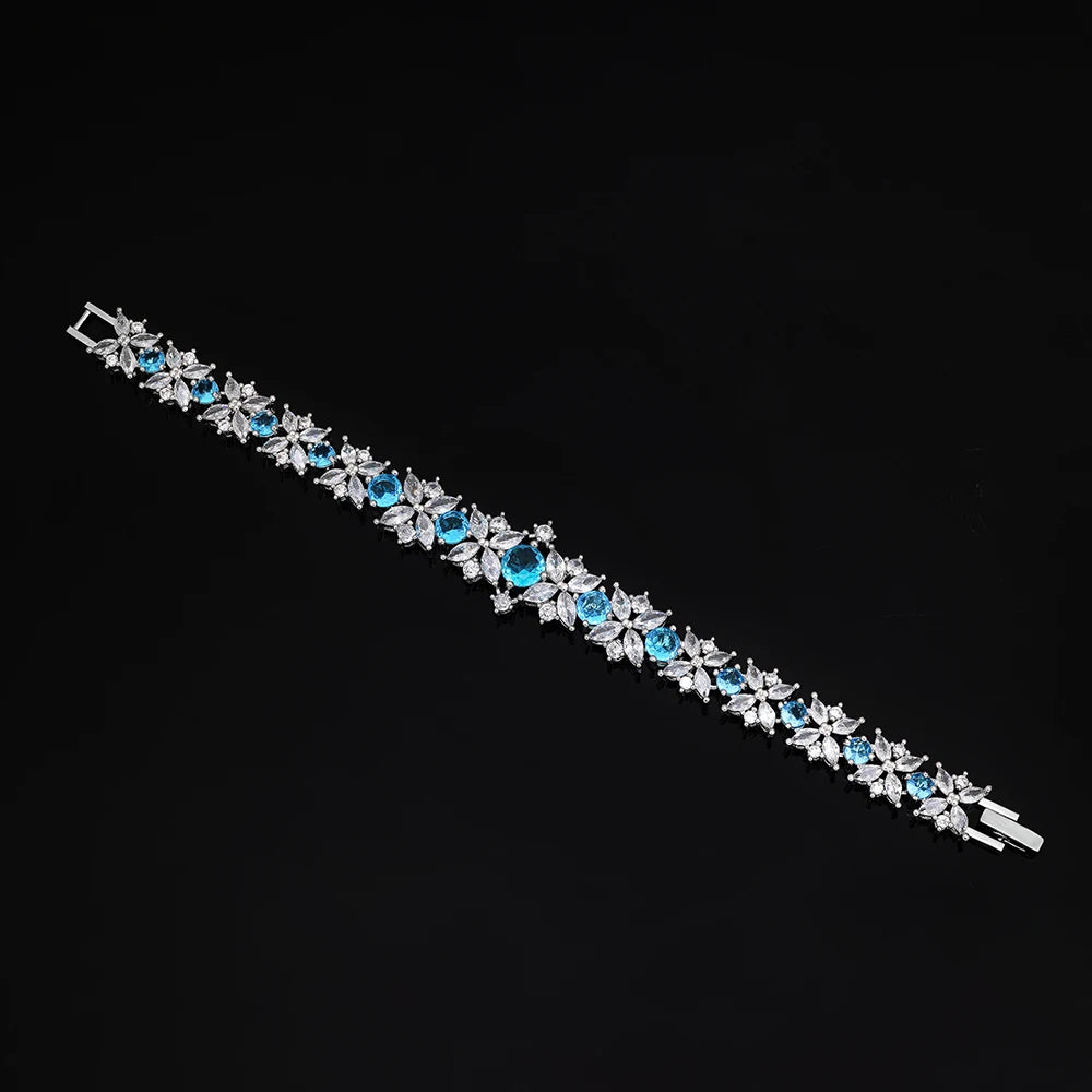 2025 Cubic Zirconia Bridal Ring Set