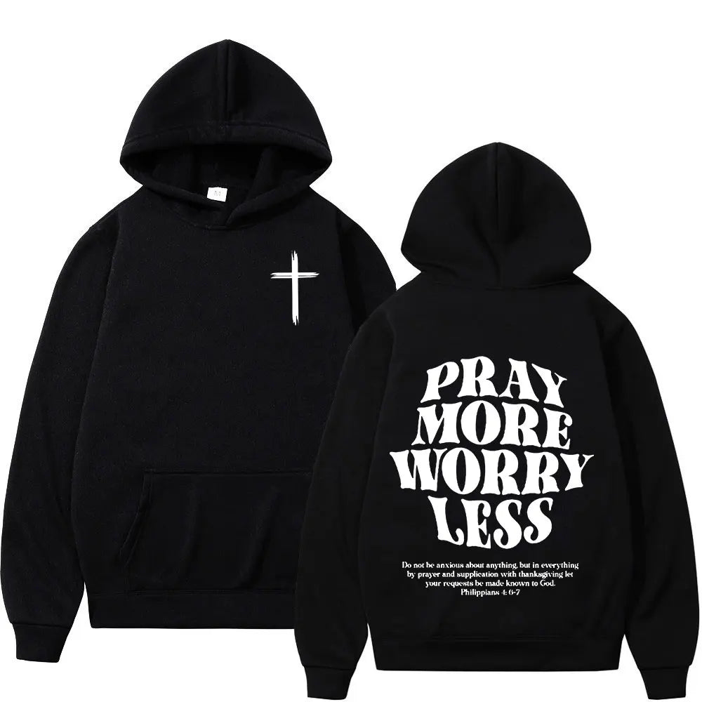 Christian 'Faith Over Fear' Bible Verse Hoodies