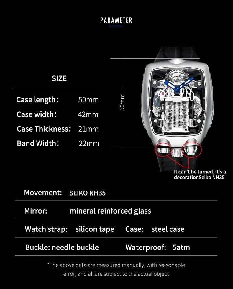 Luxury Military Automatic Sport Watch