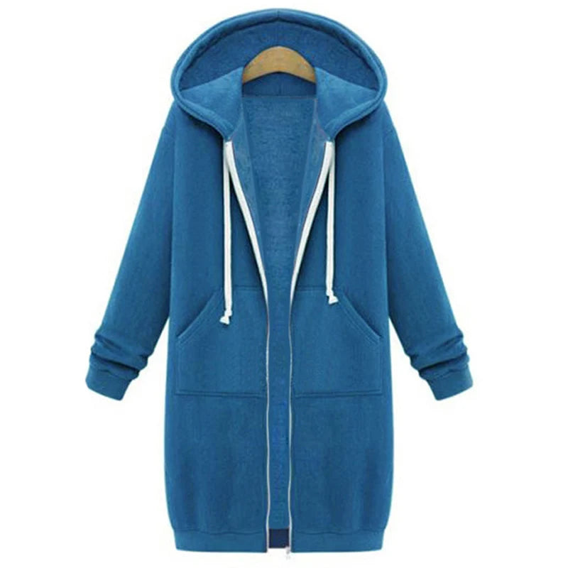 Women's Oversized Hoodie Parka Dress