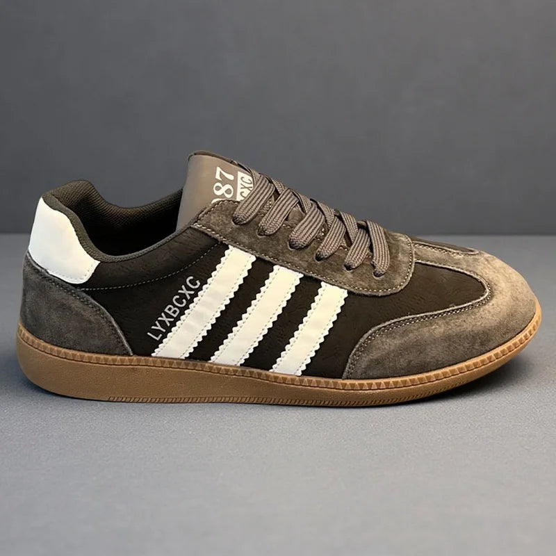 2025 Casual Leather Skate Sneakers
