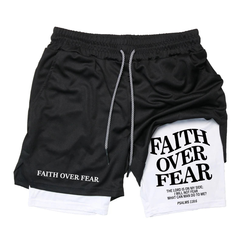 Men's Holy 2-in-1 Performance Gym Shorts