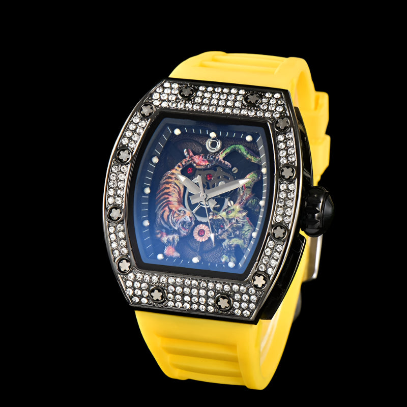 Electro-Plated 'Diamond' Barral Quartz Watch