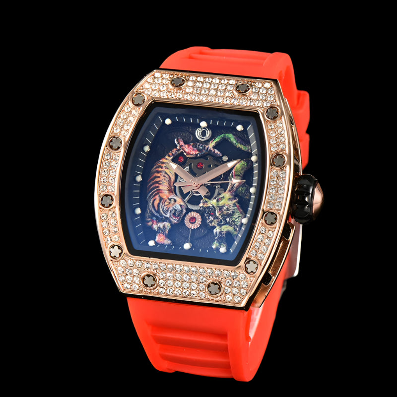 Electro-Plated 'Diamond' Barral Quartz Watch