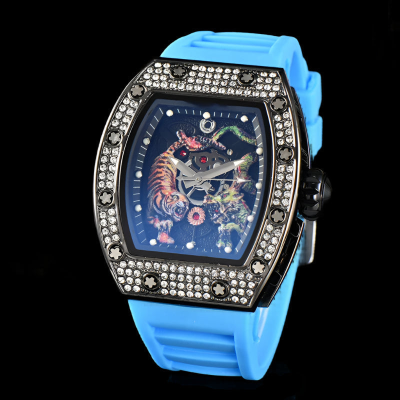 Electro-Plated 'Diamond' Barral Quartz Watch