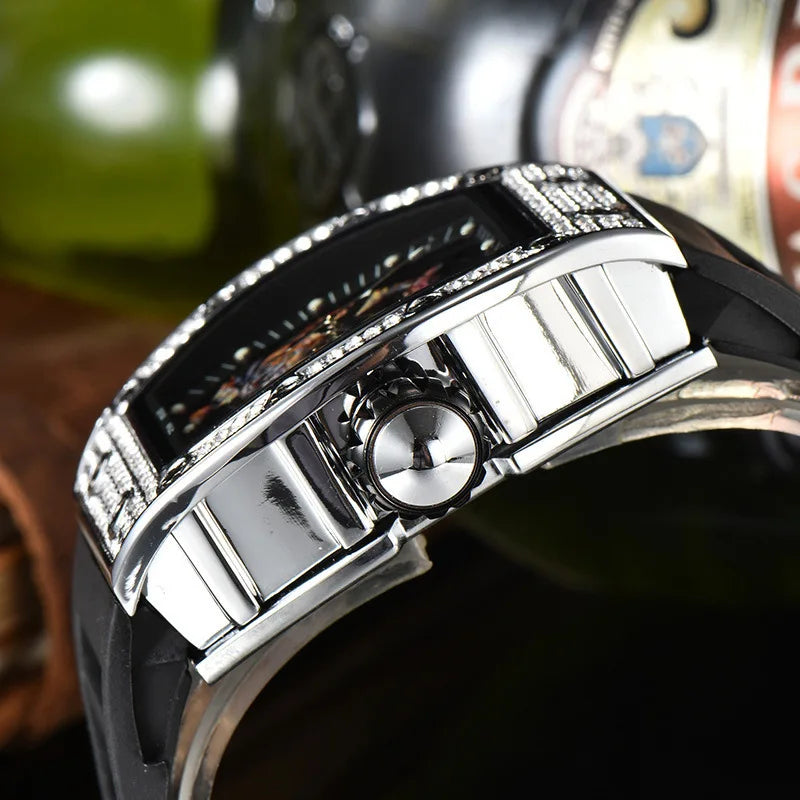 Electro-Plated 'Diamond' Barral Quartz Watch