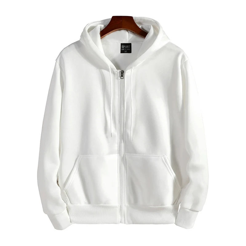 Casual Zip Hoodie Sportswear