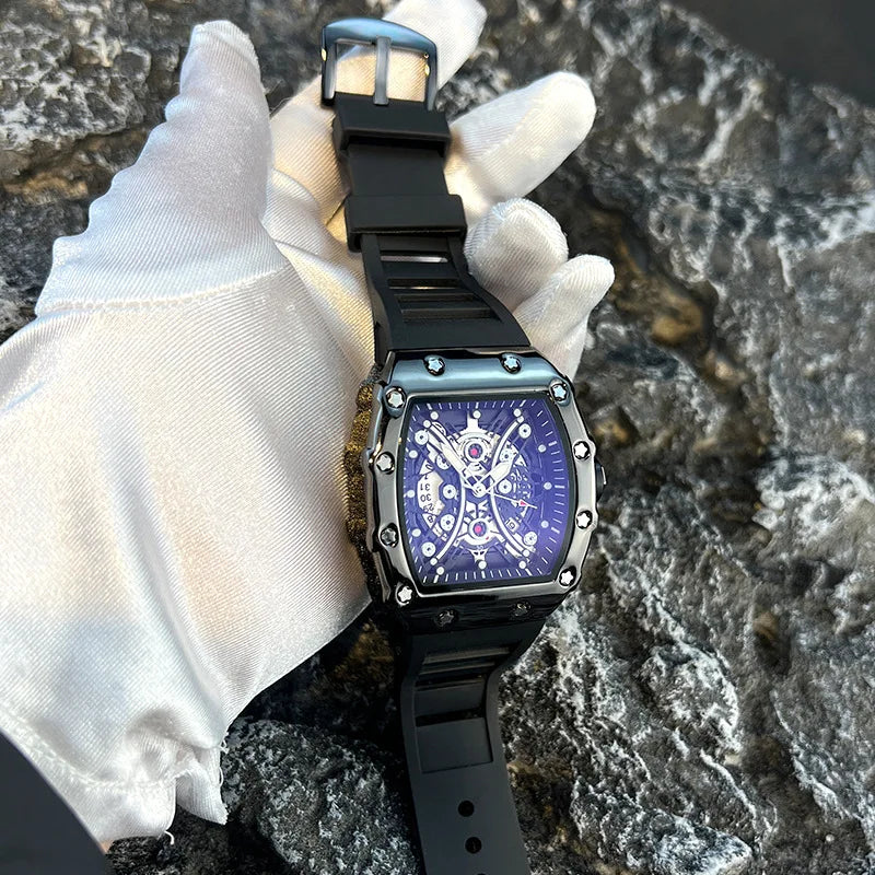 Wine Barrel Glow Luxe Watch