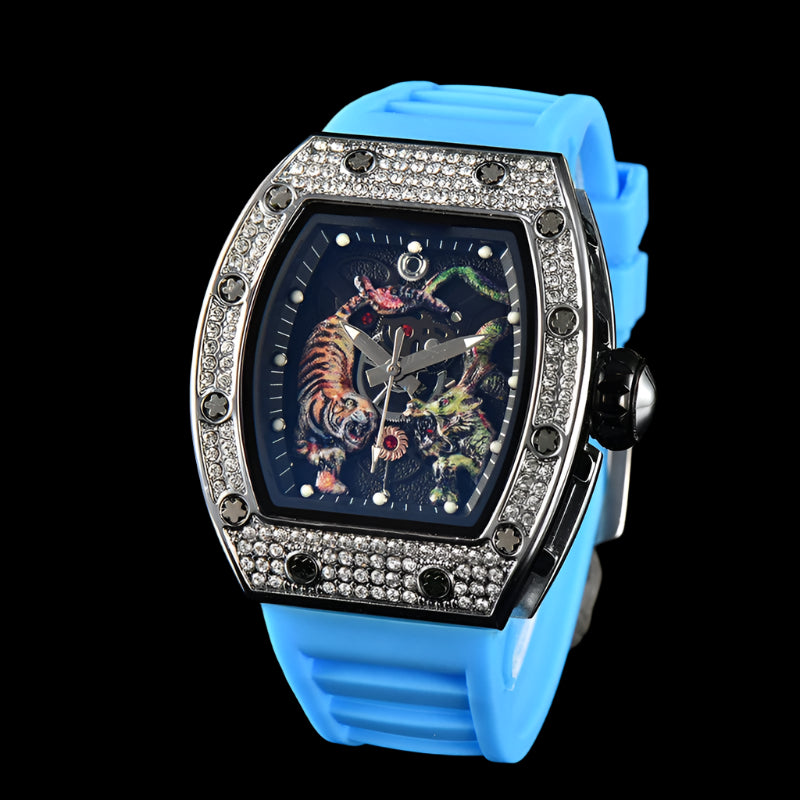 Electro-Plated 'Diamond' Barral Quartz Watch