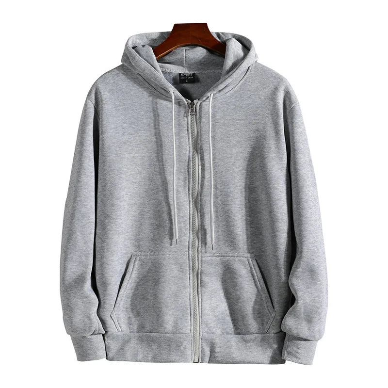 Casual Zip Hoodie Sportswear