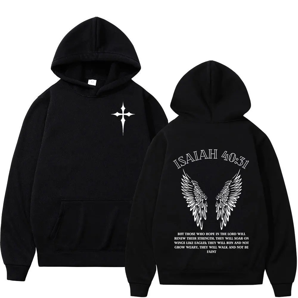 Christian 'Faith Over Fear' Bible Verse Hoodies