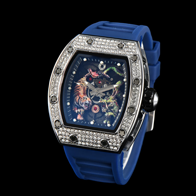 Electro-Plated 'Diamond' Barral Quartz Watch