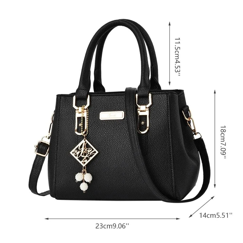 Everyday Leather Shoulder Handbag