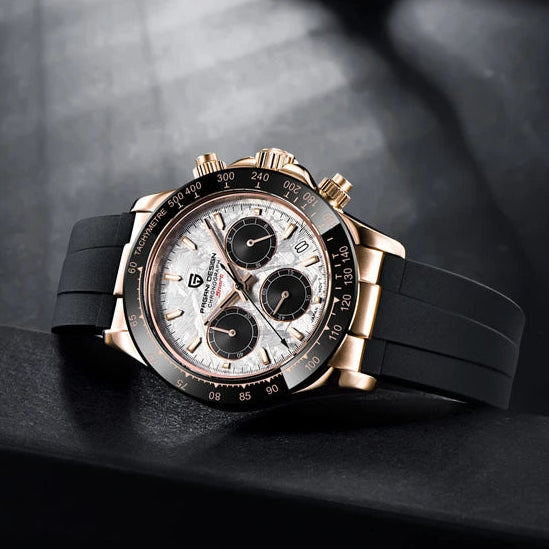 Premium ‘Genuine’ Pagani Design V2 'Relogio Masculino' Retro Sapphire Watch