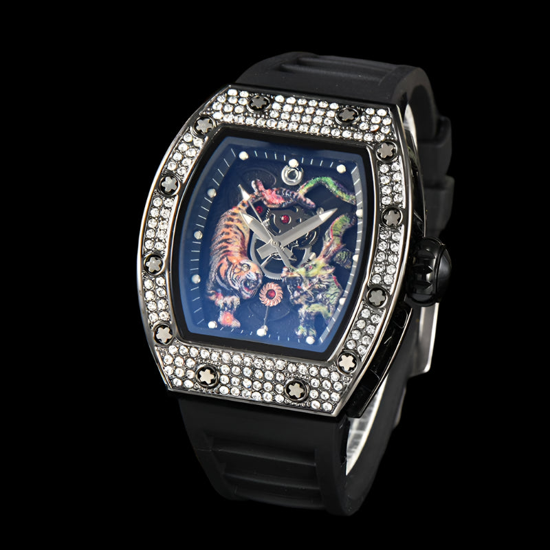 Electro-Plated 'Diamond' Barral Quartz Watch
