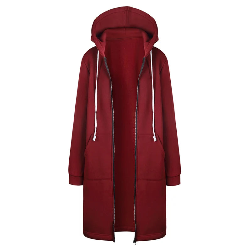 Women's Oversized Hoodie Parka Dress