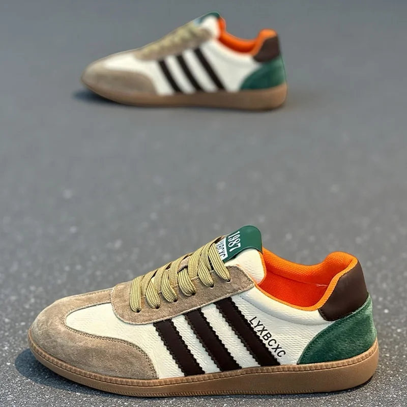 2025 Casual Leather Skate Sneakers