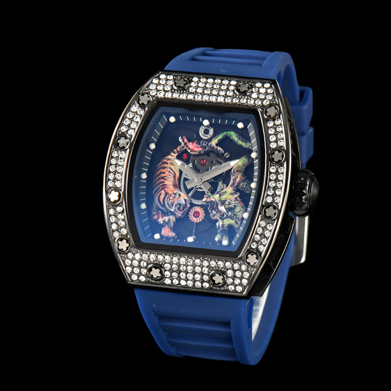 Electro-Plated 'Diamond' Barral Quartz Watch