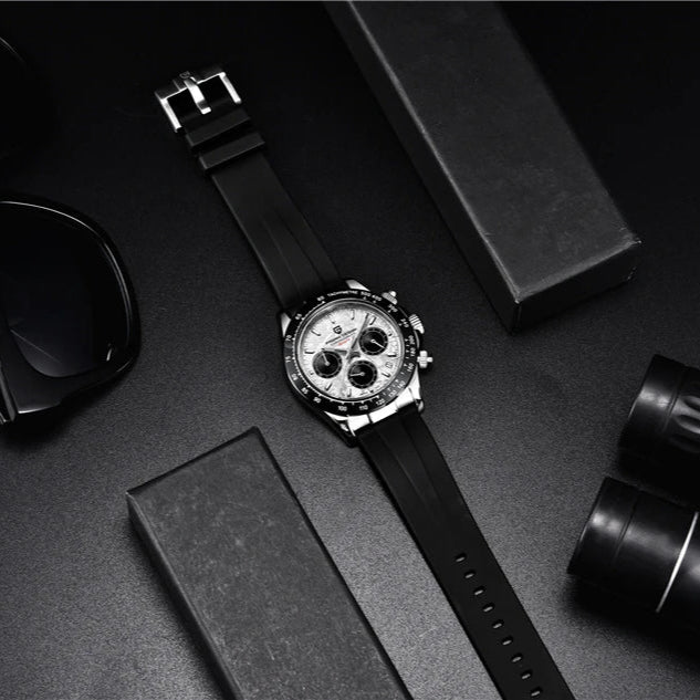 Premium ‘Genuine’ Pagani Design V2 'Relogio Masculino' Retro Sapphire Watch