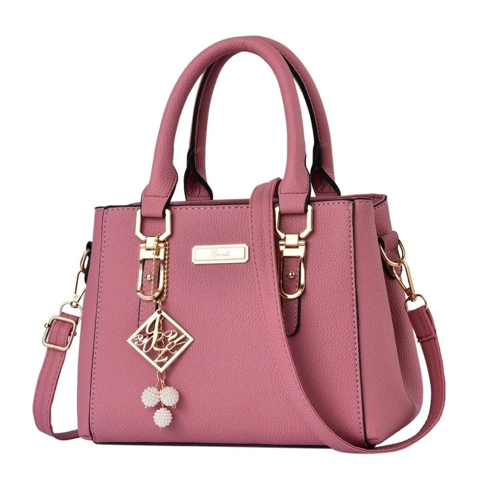 Everyday Leather Shoulder Handbag