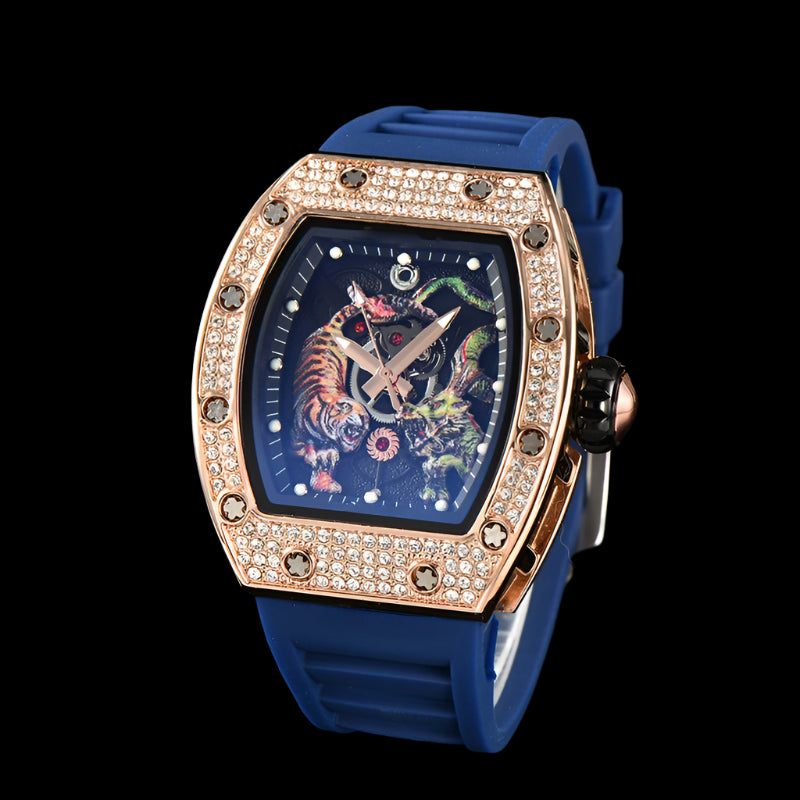 Electro-Plated 'Diamond' Barral Quartz Watch