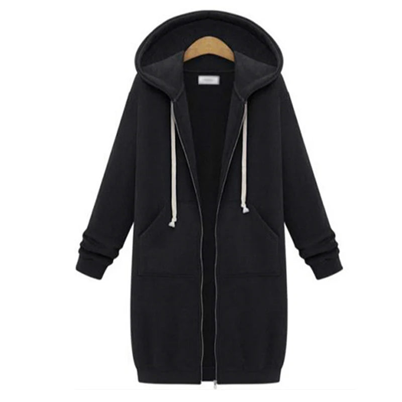 Women's Oversized Hoodie Parka Dress