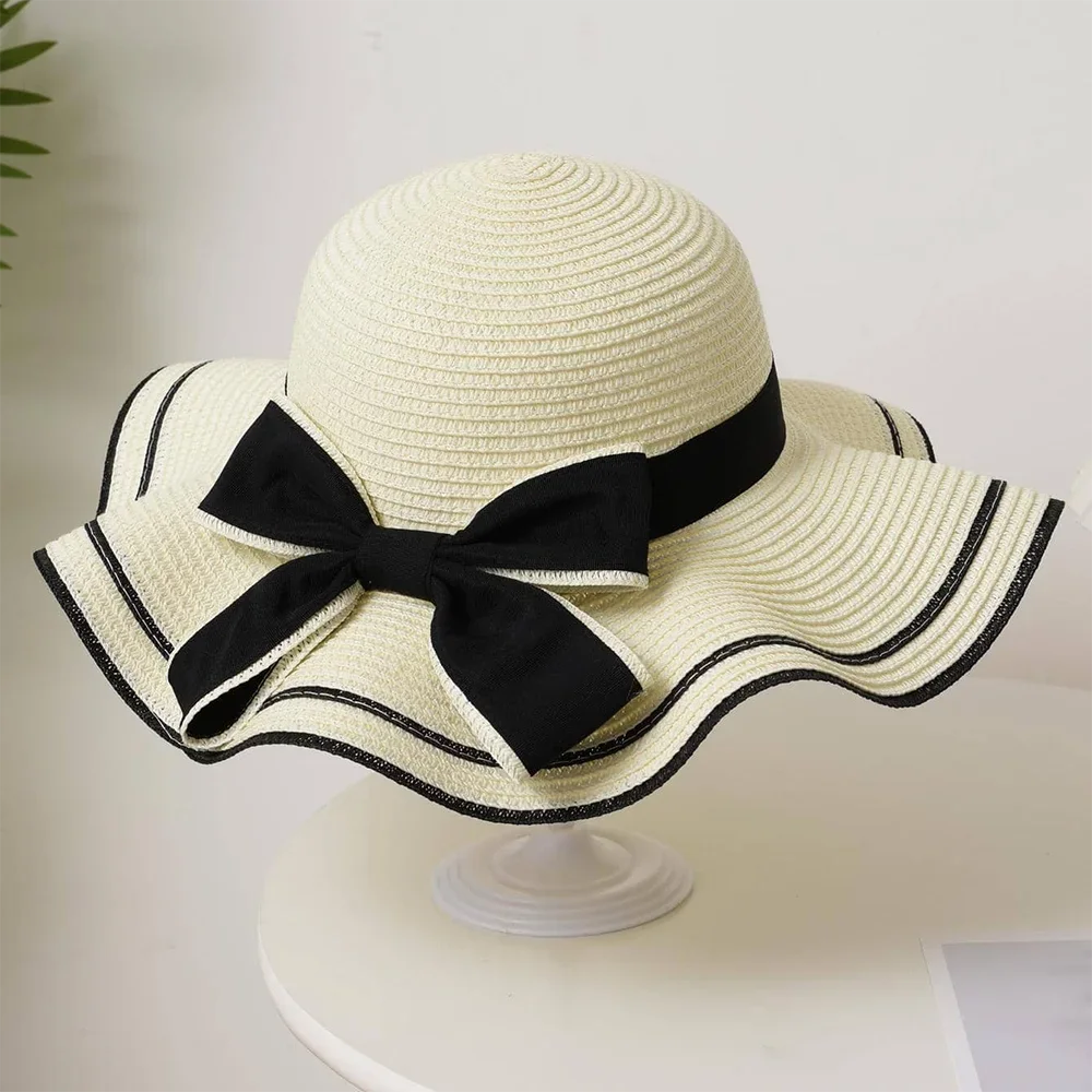 Women's Summer Straw Sunshade Hat