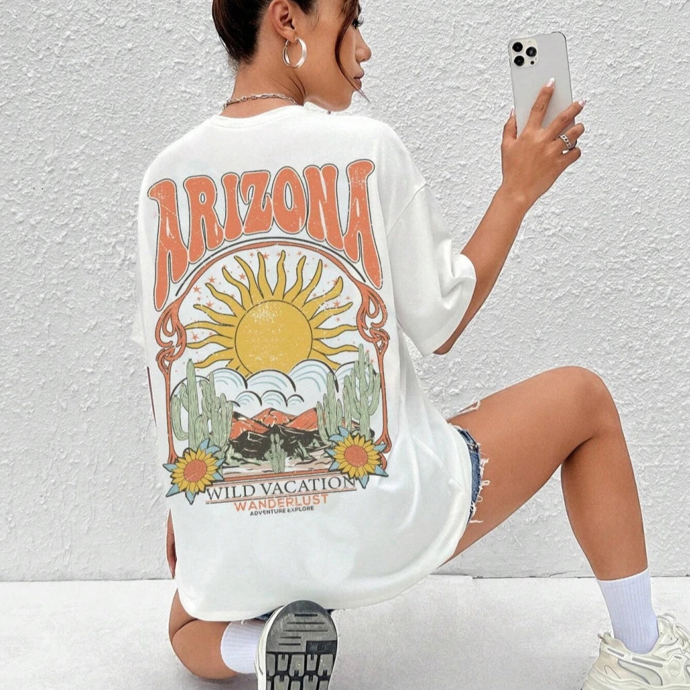 Arizona Vista Graphic Harajuku Tee