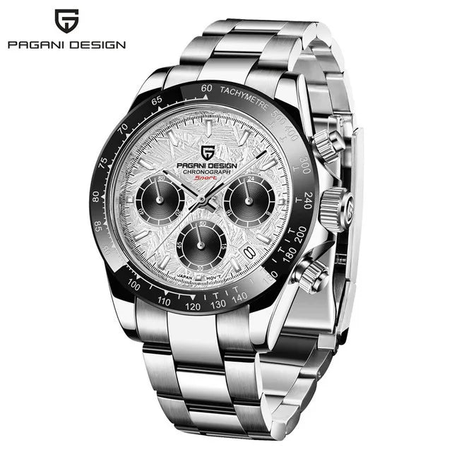 Premium ‘Genuine’ Pagani Design V2 'Relogio Masculino' Retro Sapphire Watch
