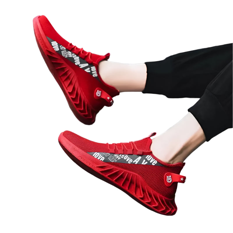 Men's Breathable Mesh Running Sneakers