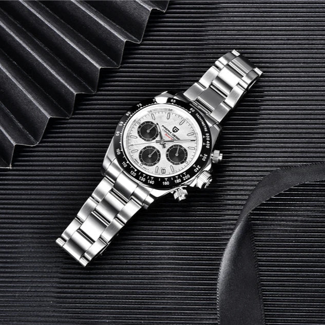 Premium ‘Genuine’ Pagani Design V2 'Relogio Masculino' Retro Sapphire Watch