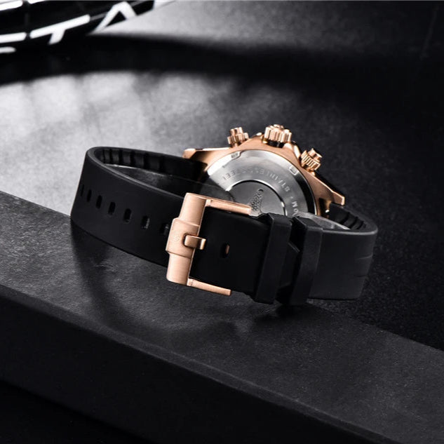 Premium ‘Genuine’ Pagani Design V2 'Relogio Masculino' Retro Sapphire Watch