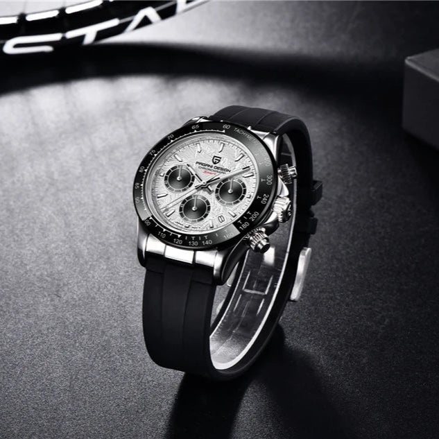 Premium ‘Genuine’ Pagani Design V2 'Relogio Masculino' Retro Sapphire Watch