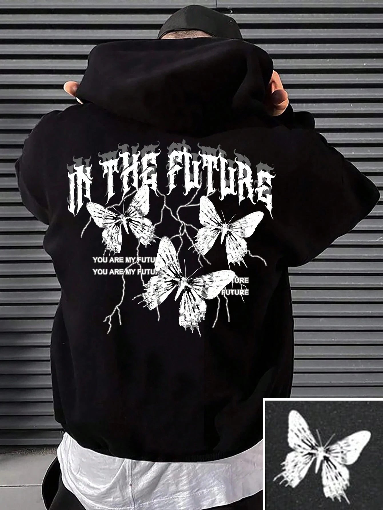 'In The Future' Butterfly Hoodie